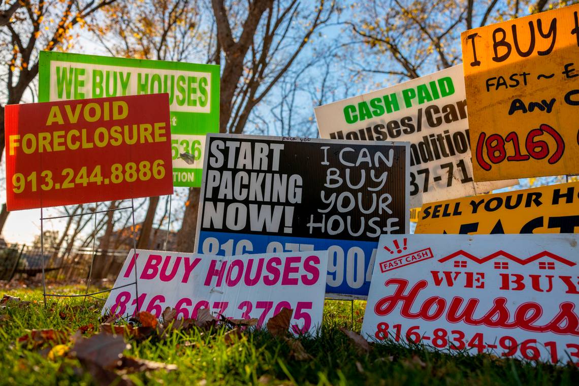 Boulevard signs about buying your home. Featured image about this issue representing Lindsay Smith's blog about the phenomenon.