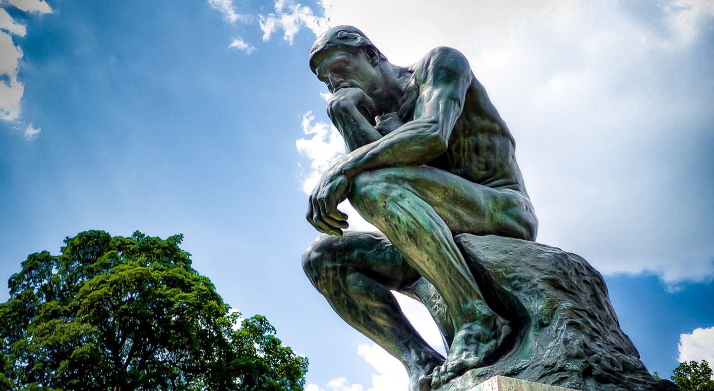 The Thinker Statue by Dante